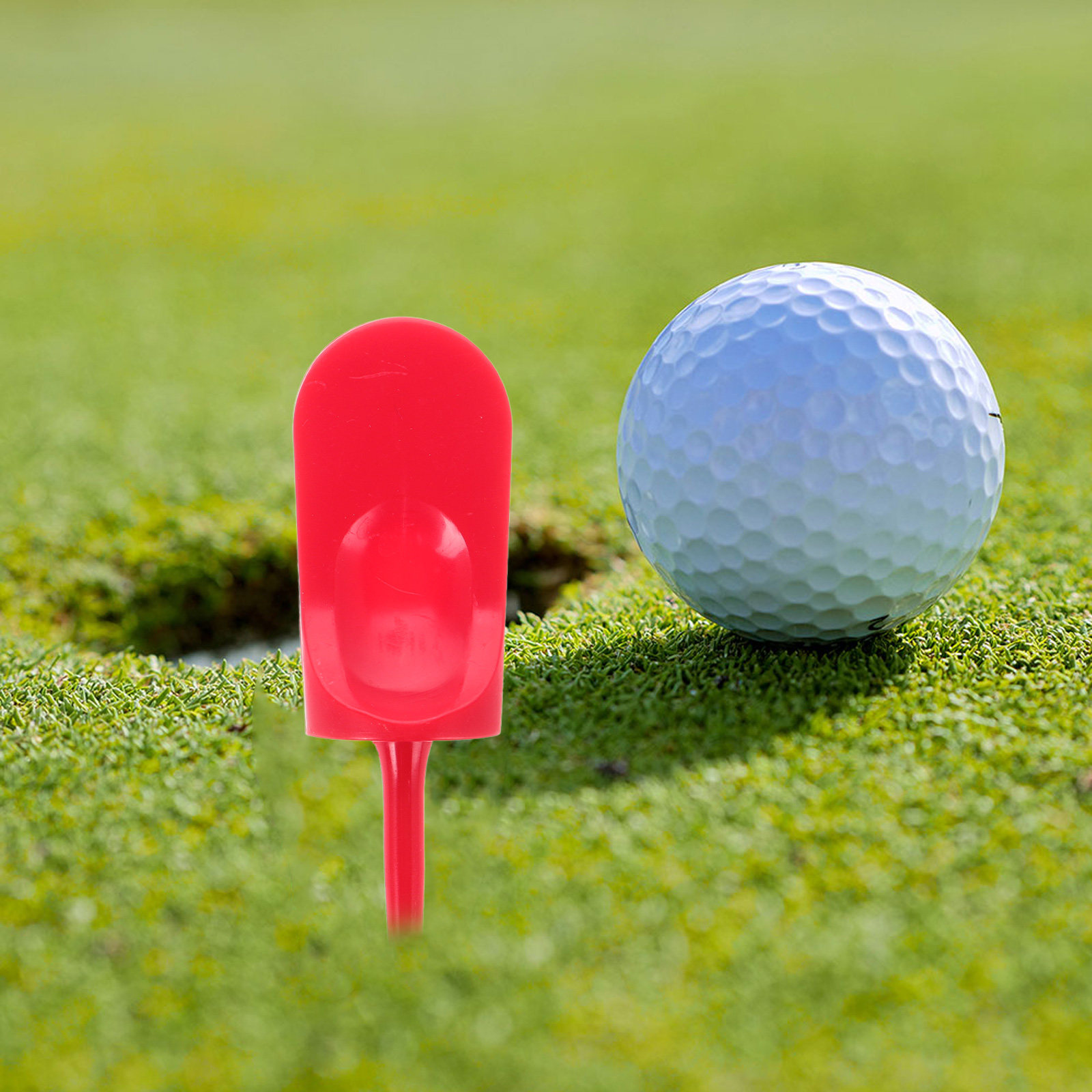 Divot Repair Tool - ชุด 5 ชิ้น ส้อมซ่อมรอยบุบบนสนามกอล์ฟแบบพกพา ผลิตจากพลาสติก ทนทานต่อการสึกหรอ