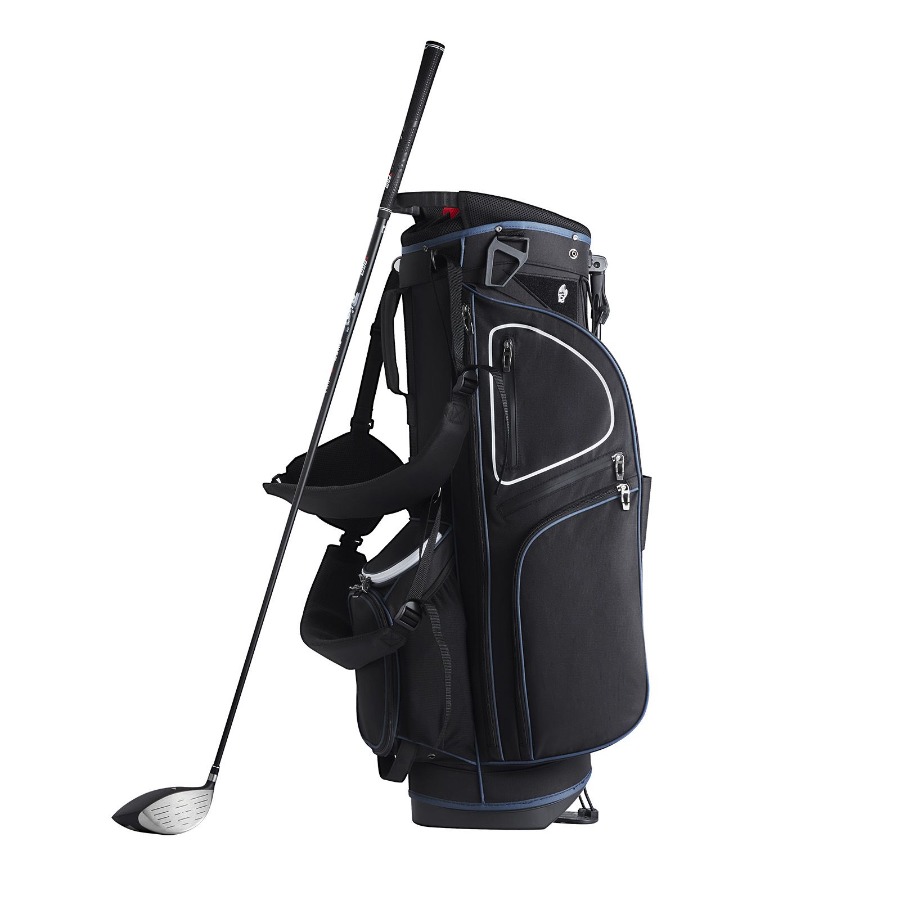 กระเป๋ากอล์ฟแบบมีขาตั้งพร้อมช่ - Golf Bag Stand Cart บทวิจารณ์และราคา