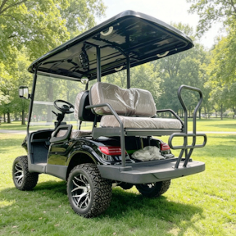 รถกอล์ฟ 2 ที่นั่ง รถกอล์ฟไฟฟ้า - Golf Bag Stand Cart บทวิจารณ์และราคา