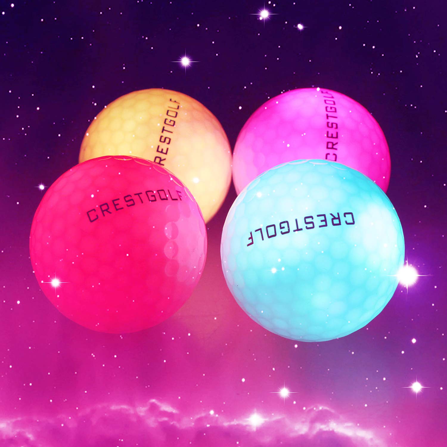 Crestgolf กอล์ฟลูกบอลโลโก้3Pcs - Golf Equipment Gifts บทวิจารณ์และราคา