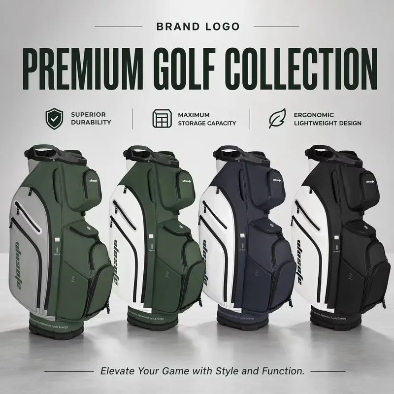 กระเป๋ากอล์ฟ Wosofe 14 ช่อง วั - Golf Bag Stand Cart บทวิจารณ์และราคา